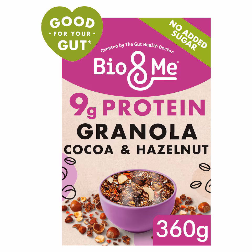 Bio&Me Cocoa & Hazelnut Protein Granola 360g