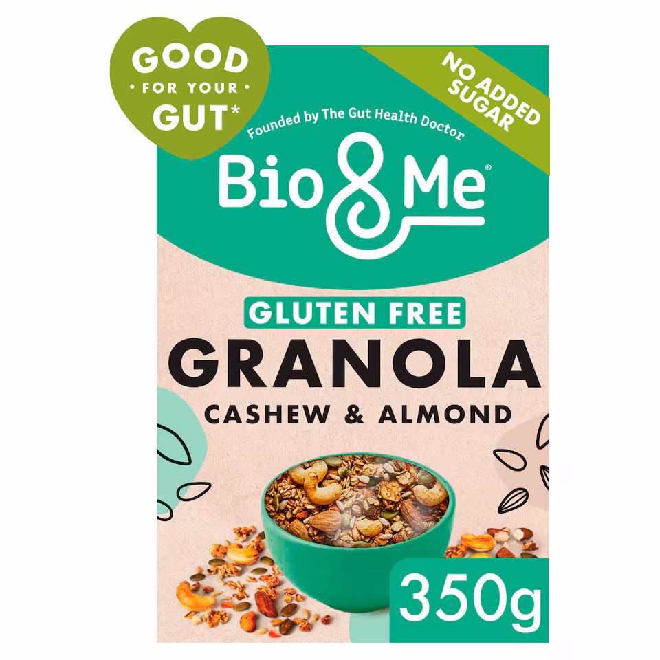 Bio&Me Gluten Free Granola - Cashew & Almond 350g