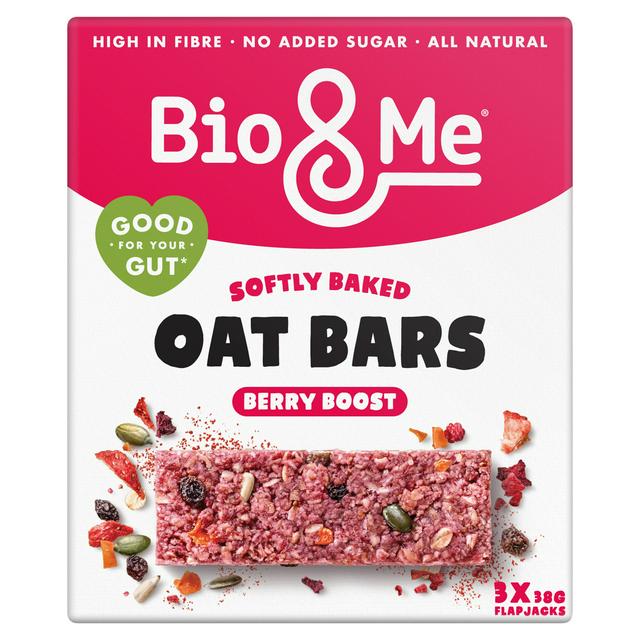 Bio & Me Super Berry Oat Bar 3x38g