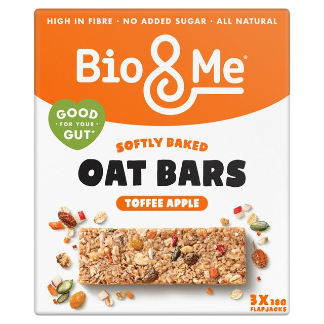 Bio & Me Toffee Apple Oat Bar 3x38g