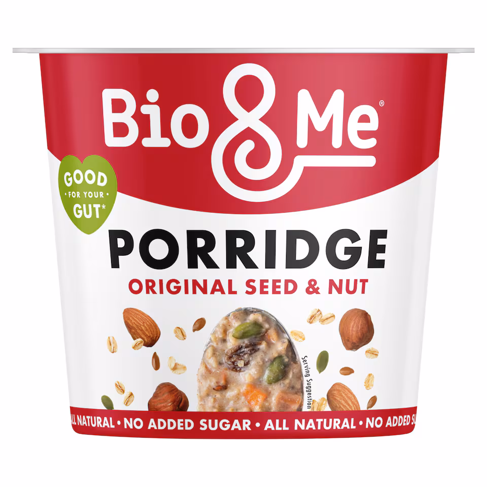 Bio&Me No Added Sugar Original Seed and Nut Porridge+ Pot 65g