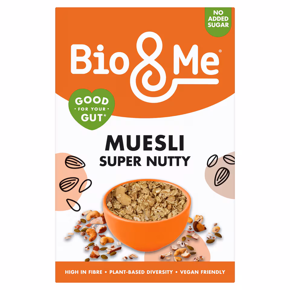 Bio&Me, Muesli, Super Nutty, 450g
