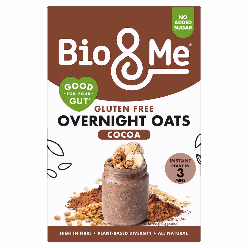 Bio&Me Cocoa Gluten Free Overnight Oats 350g
