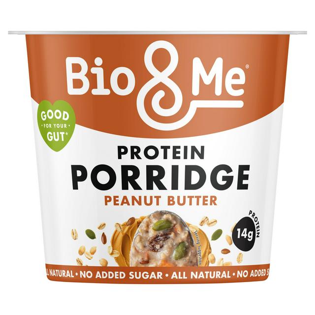 Bio&Me 65g Peanut Butter Protein Porridge Pot