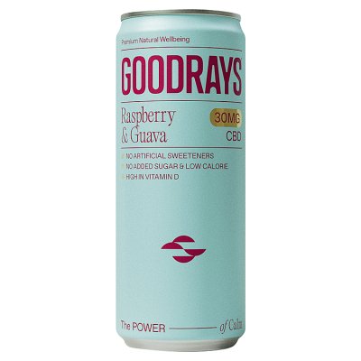 Goodrays CBD Drink Raspberry & Guava