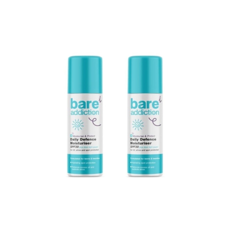 Bare Addiction Daily Defence Moisturiser 2-Pack