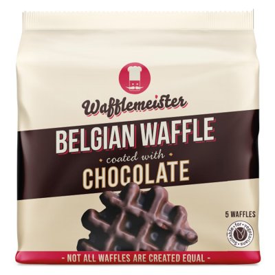 Wafflemeister Belgian Waffle Chocolate Coated