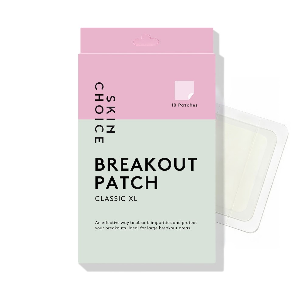 Skin Choice Breakout Patch Classic XL, Hydrocolloid Acne Pimple Patches (10pcs)