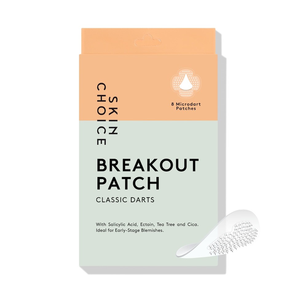 Skin Choice Breakout Patch Classic Darts, Microdart Pimple Patches with Salicylic Acid (8pcs)