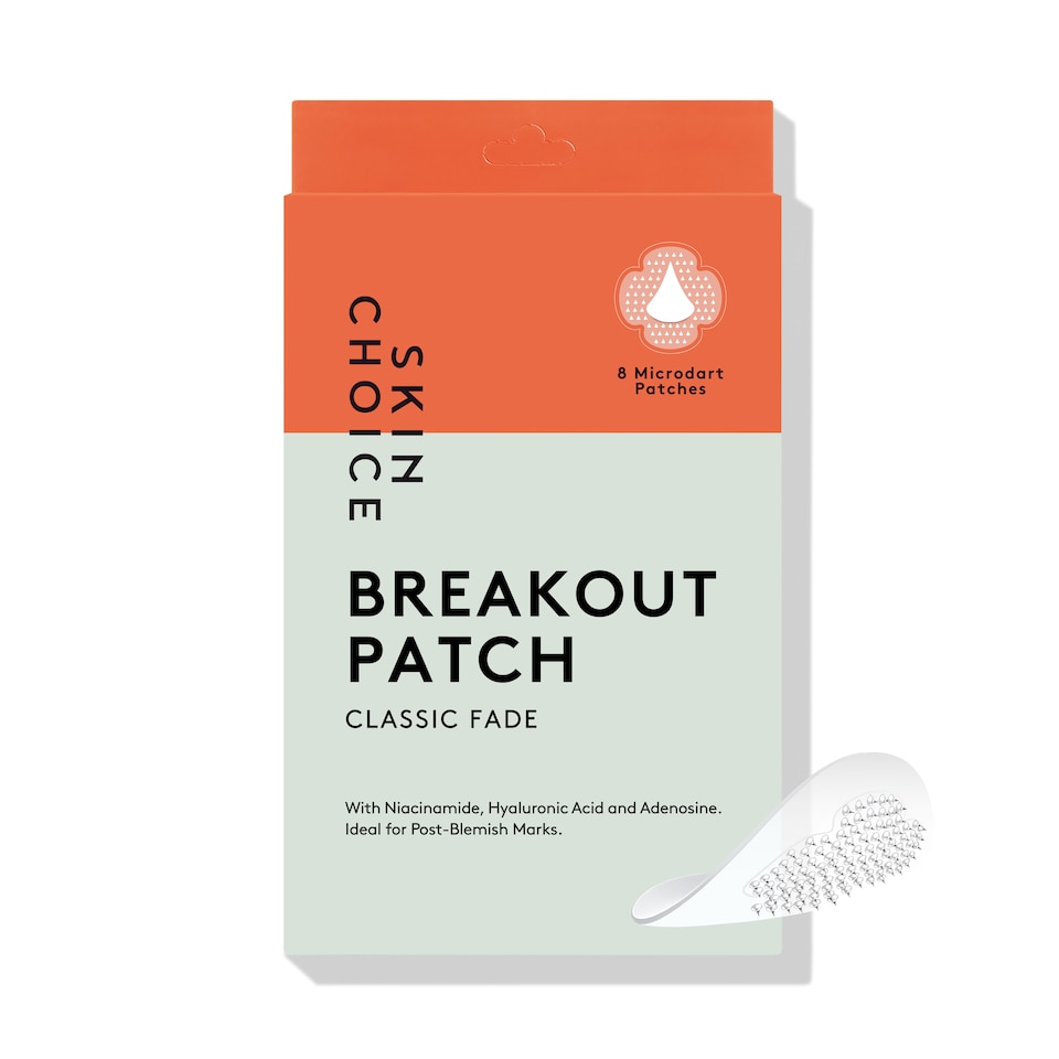 Skin Choice Breakout Patch Classic Fade, Microdart Dark Spot Patches with Niacinamide (8pcs)