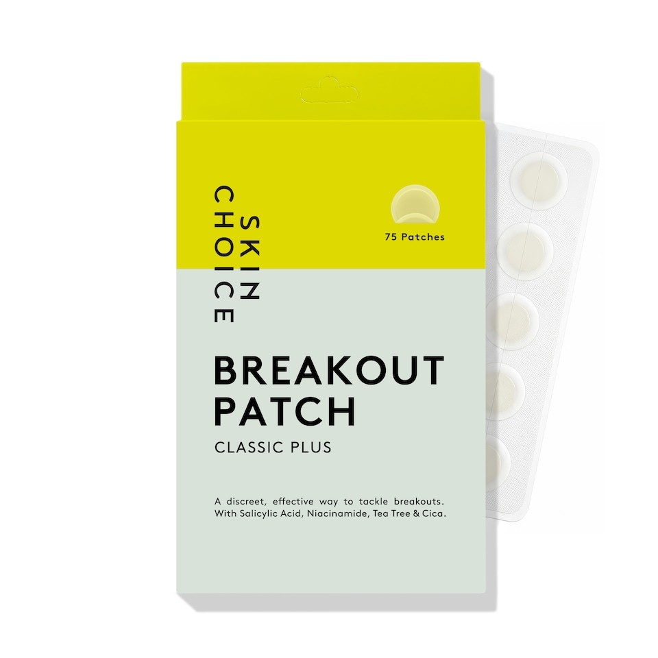 Skin Choice Breakout Patch Plus, Niacinamide Salicylic Acid Pimple Patches (75pcs)
