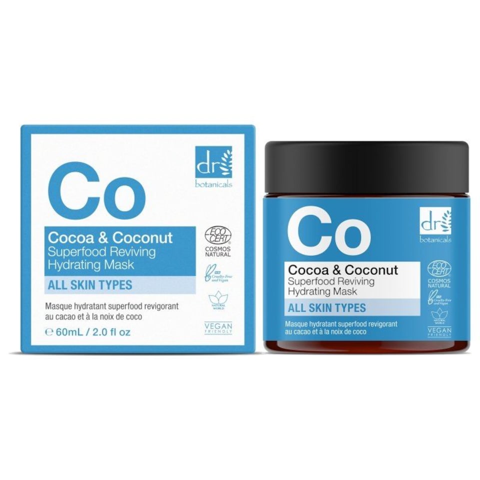 Dr. Botanicals Advanced Cocoa & Coconut Anti-Ageing Reviving Hydrating Mask 60ml