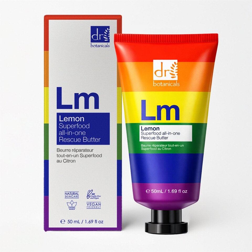 Dr. Botanicals Pride Edition Anti-Ageing Lemon All-In-One Rescue Butter 50ml
