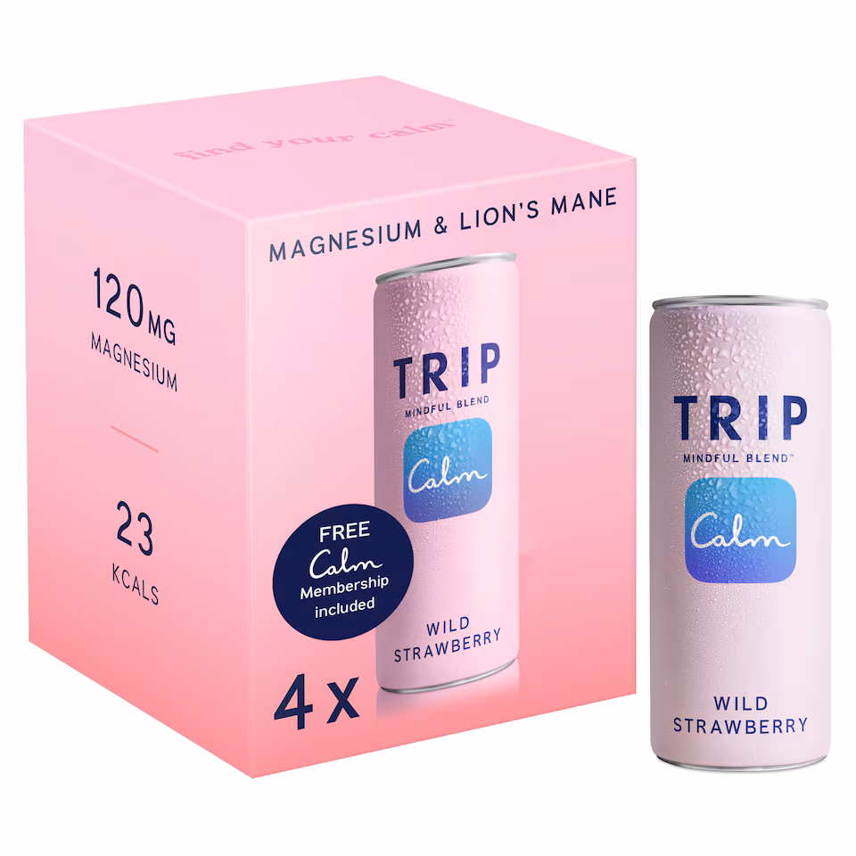 TRIP Mindful Blend Wild Strawberry 4x250ml