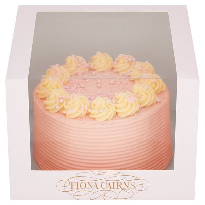 Fiona Cairns Golden Sponge Pink Boutique Cake
