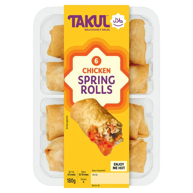 Takul Halal Kitchen Chicken Spring Rolls 200g