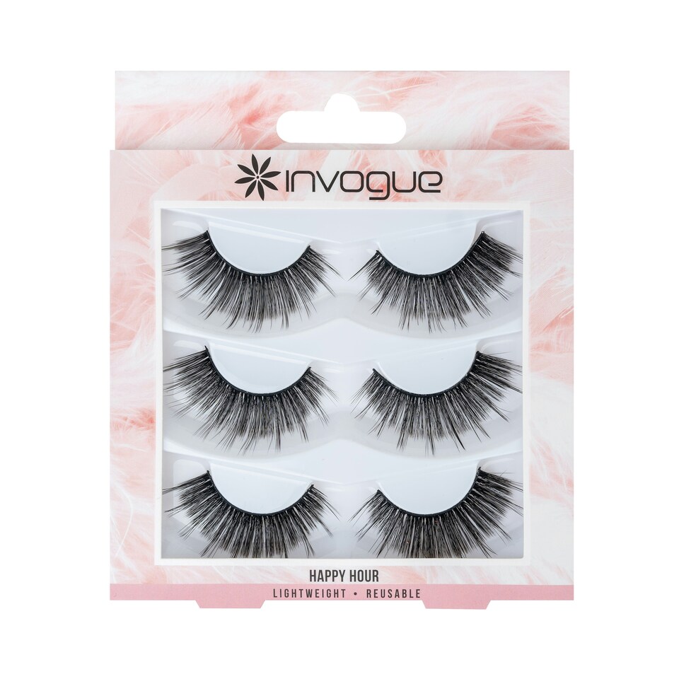 Invogue Multipack Lashes - Happy Hour