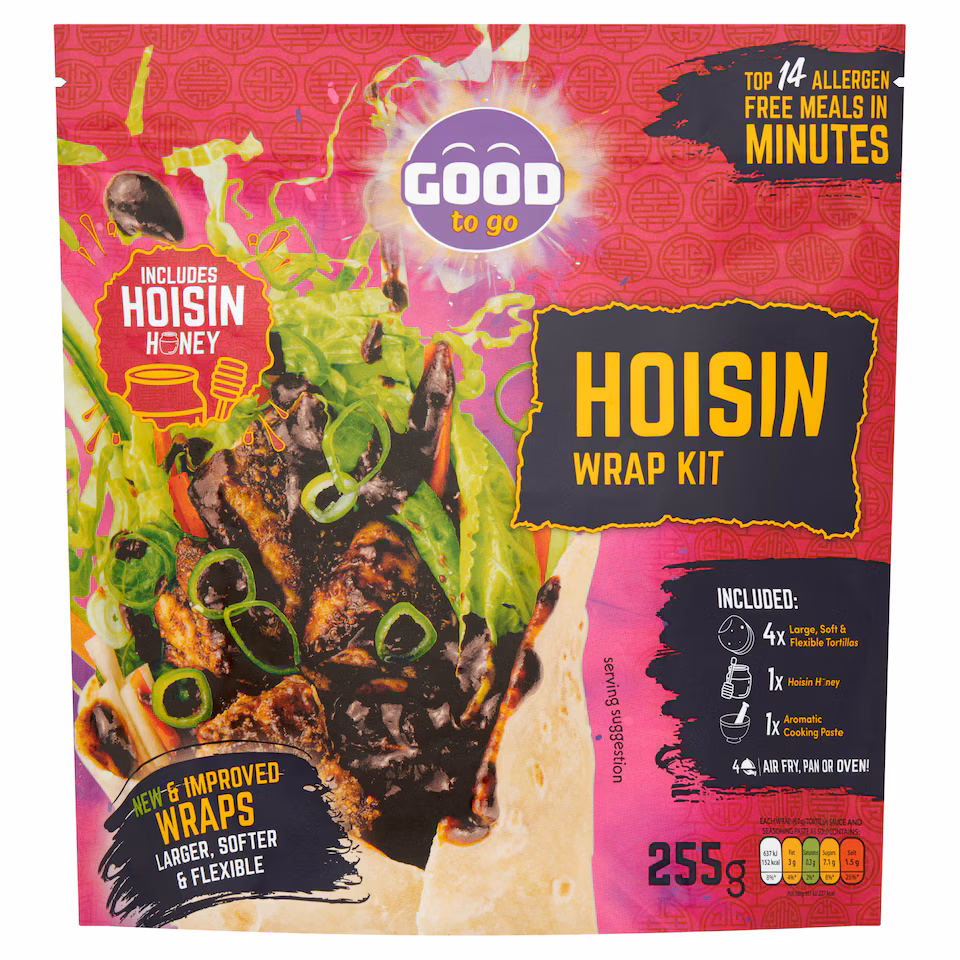 Good Its Gluten Free Hoisin Wrap Kit 425g