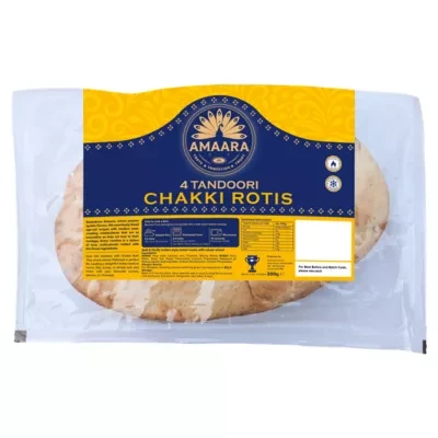 Amaara 4 Tandoori Chakki Rotis 300g