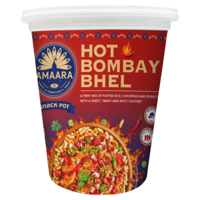 Amaara Hot Bombay Bhel Snack Pot 100g