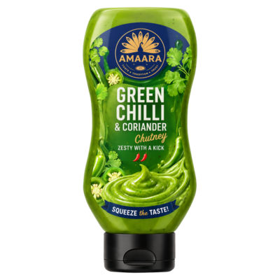 Amaara Green Chilli & Coriander Chutney 295ml