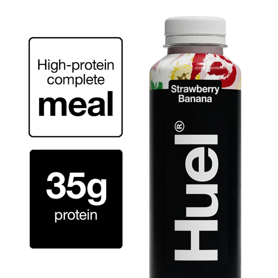 Huel Black Edition Ready to Drink Strawberry & Banana 500ml
