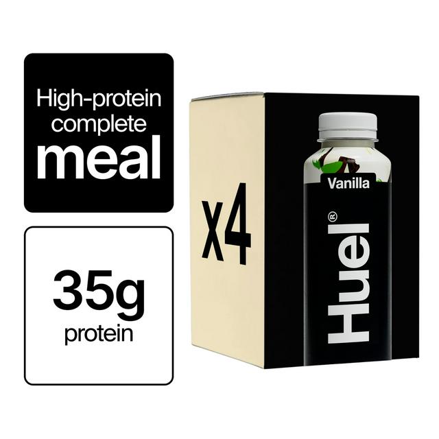 Huel Vanilla, Black Edition 4 x 500ml