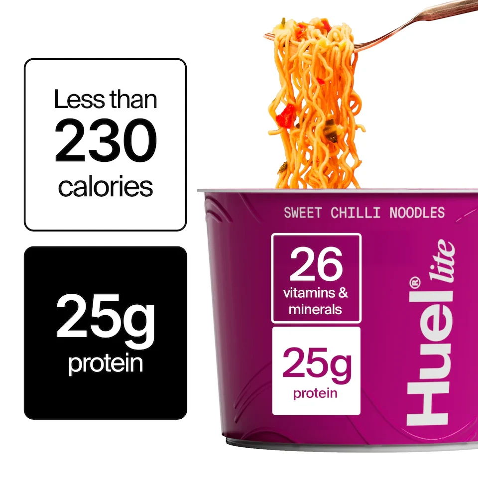 Huel Lite Sweet Chilli Flavour High Protein Noodles - 66g