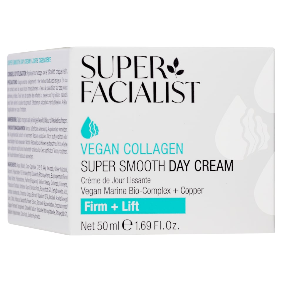 Super Facialist Vegan Collagen Super Smooth Day Cream 50ml