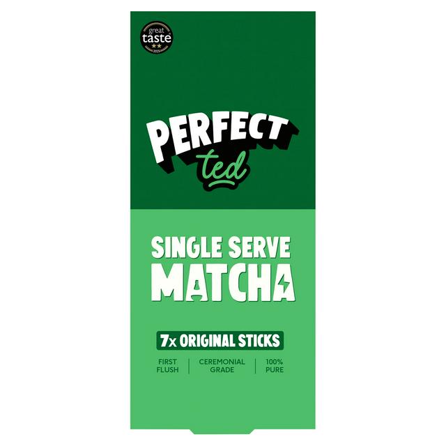 Perfect Ted Matcha Single Serve Sticks 7 x 1.5g