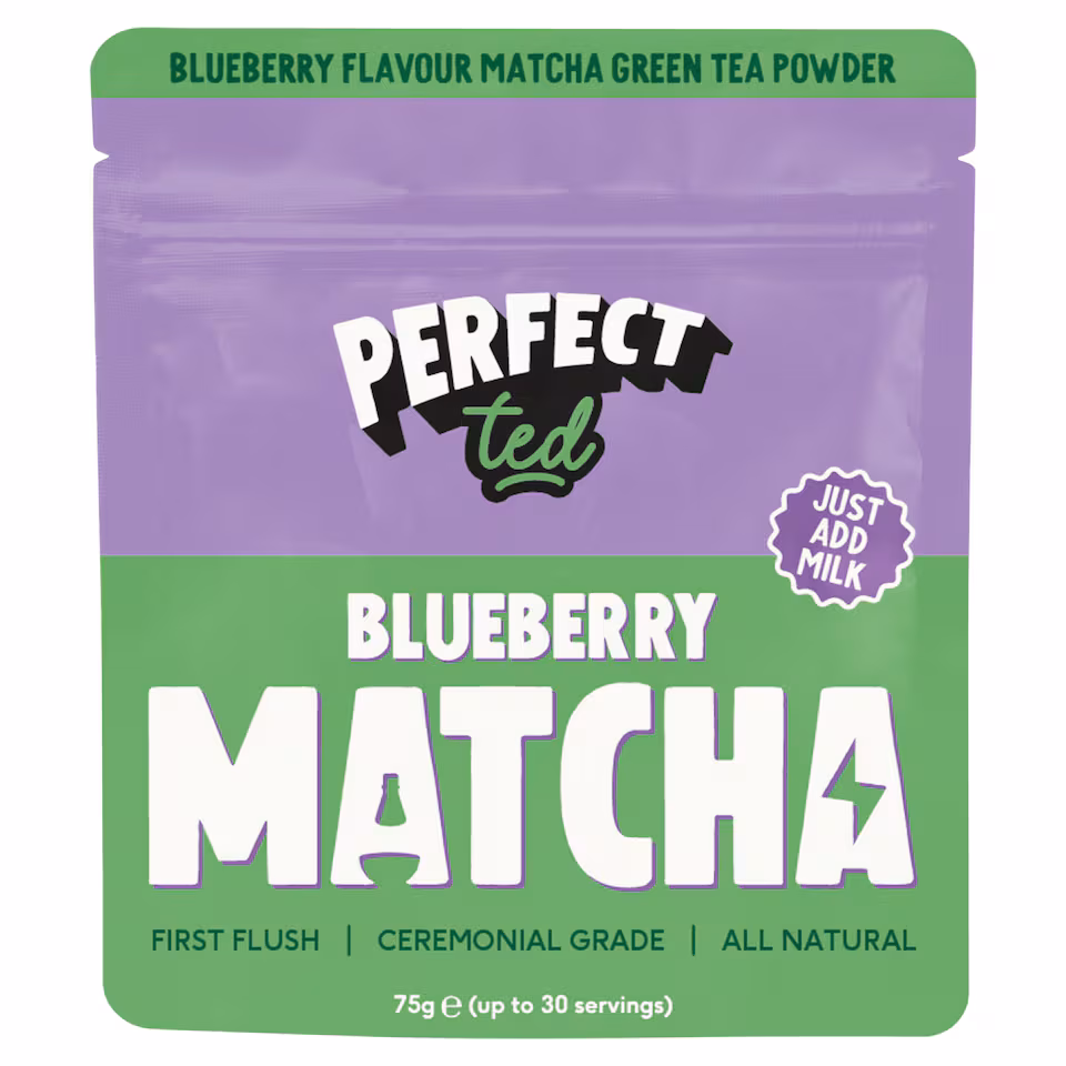 PerfectTed Matcha Powder Blueberry 75g
