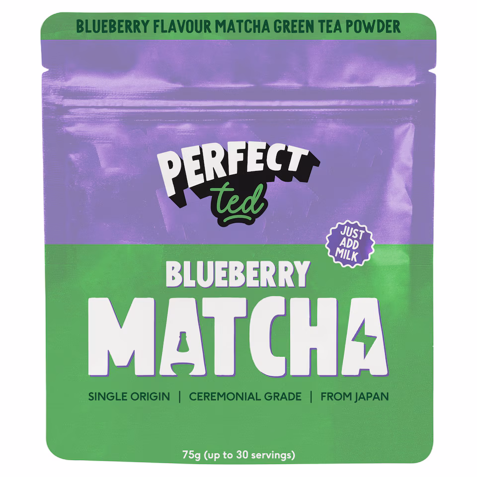 PerfectTed Matcha Powder Blueberry 75g