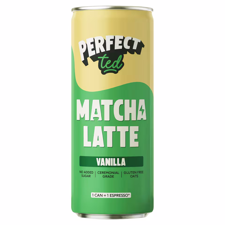 PerfectTed Matcha Latte Vanilla 250ml