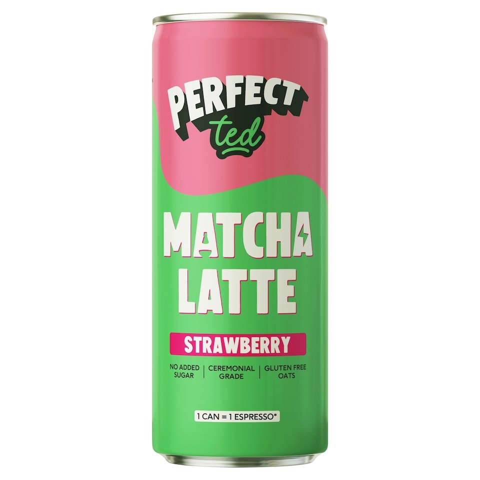 Perfect Ted Matcha Latte Strawberry 250ml