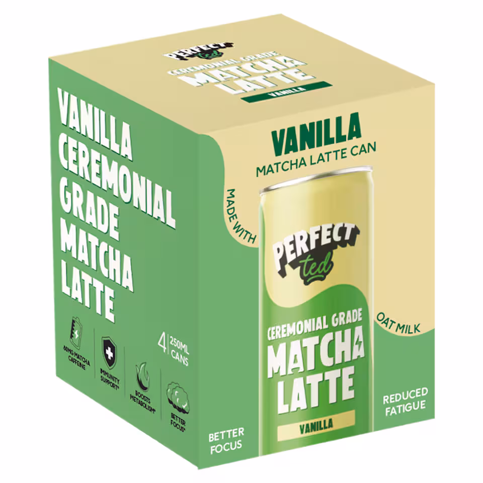 PerfectTed Matcha Latte Vanilla 4x250ml