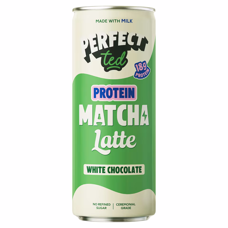 Perfect Ted Matcha Protein Latte White Chocolate 250ml