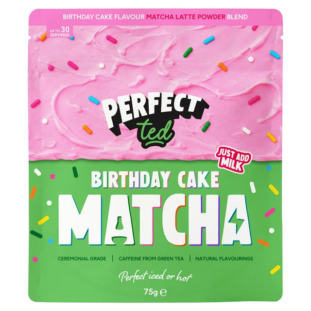 Perfect Ted 75g Birthday Cake Matcha