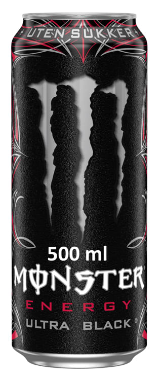 Monster Ultra Black 0,5l boks
