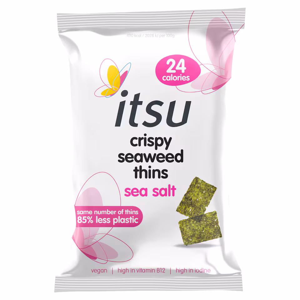Itsu Crispy Seaweed Thins - Sea Salt 5g