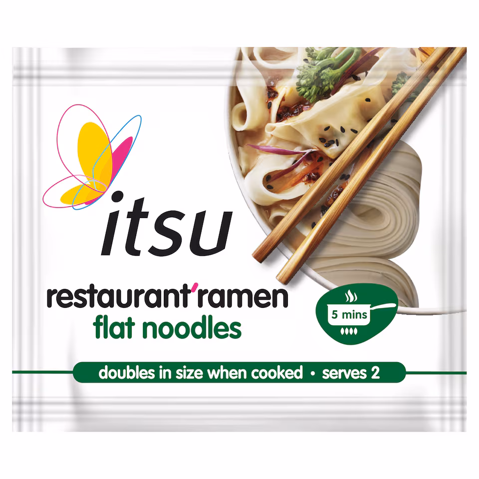 itsu restaurant ramen flat noodles 200g