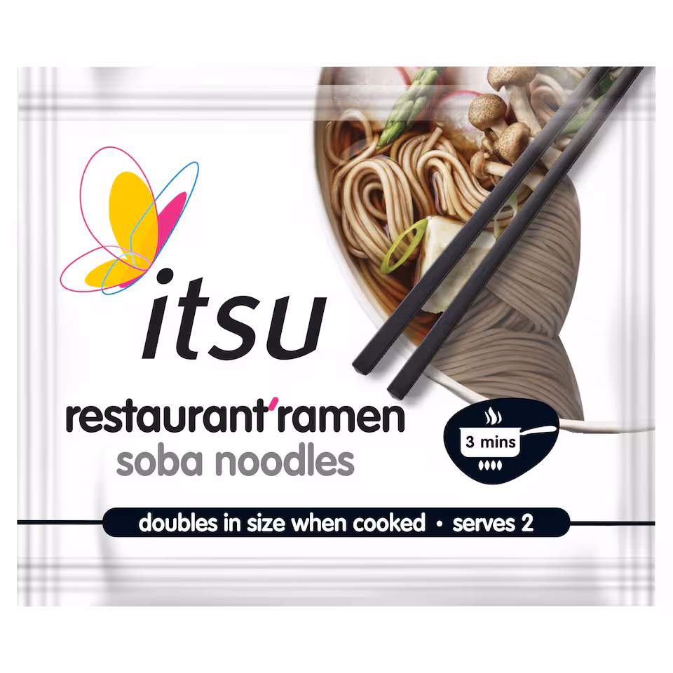 itsu restaurant ramen soba noodles 200g