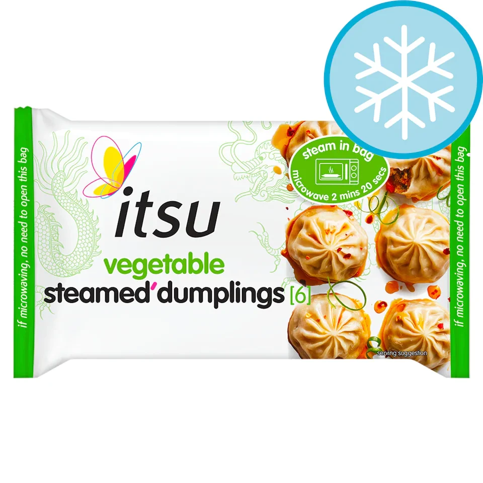 itsu vegetable steamed dumplings 168g