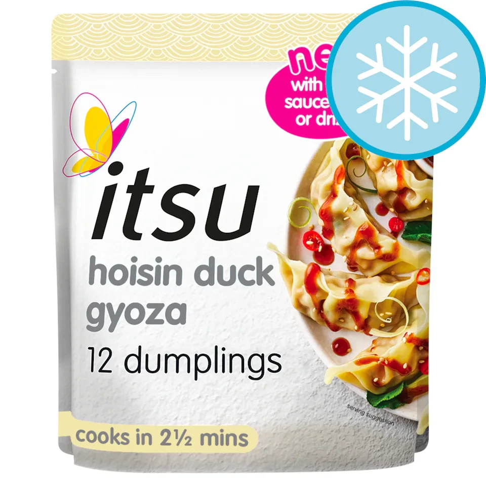 itsu 12 hoisin duck gyoza 280g