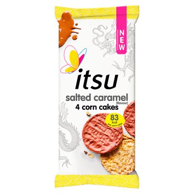 itsu Salted Caramel 4 Corn Cakes