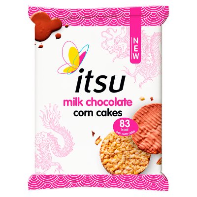 itsu Milk Chocolate Corn Cakes