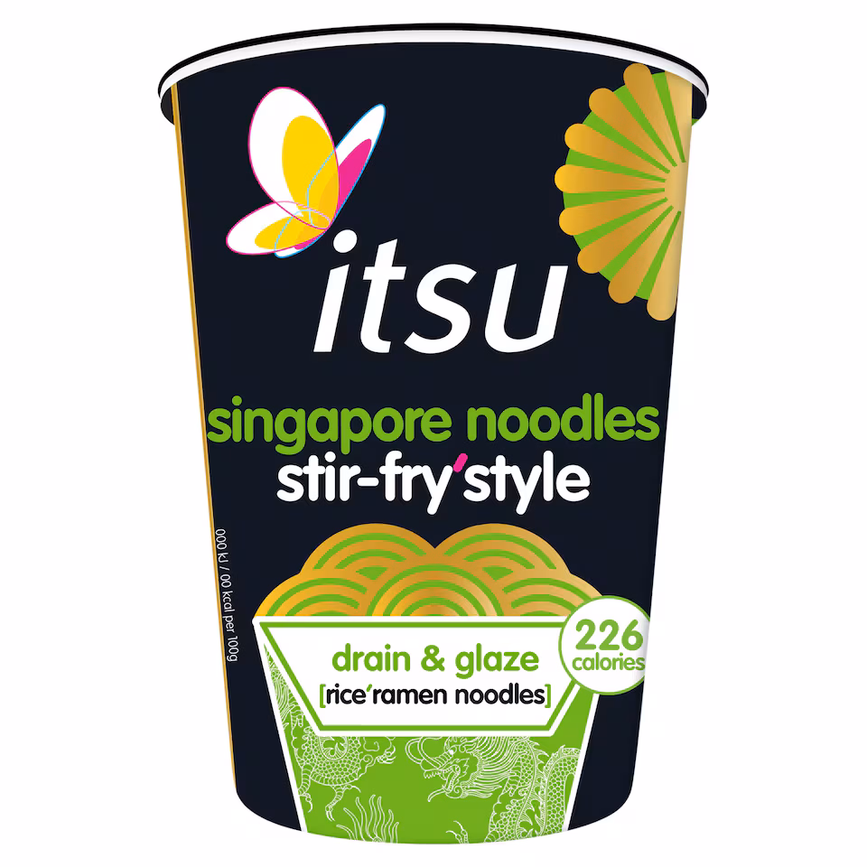 Itsu Singapore stir fry style noodles 79g