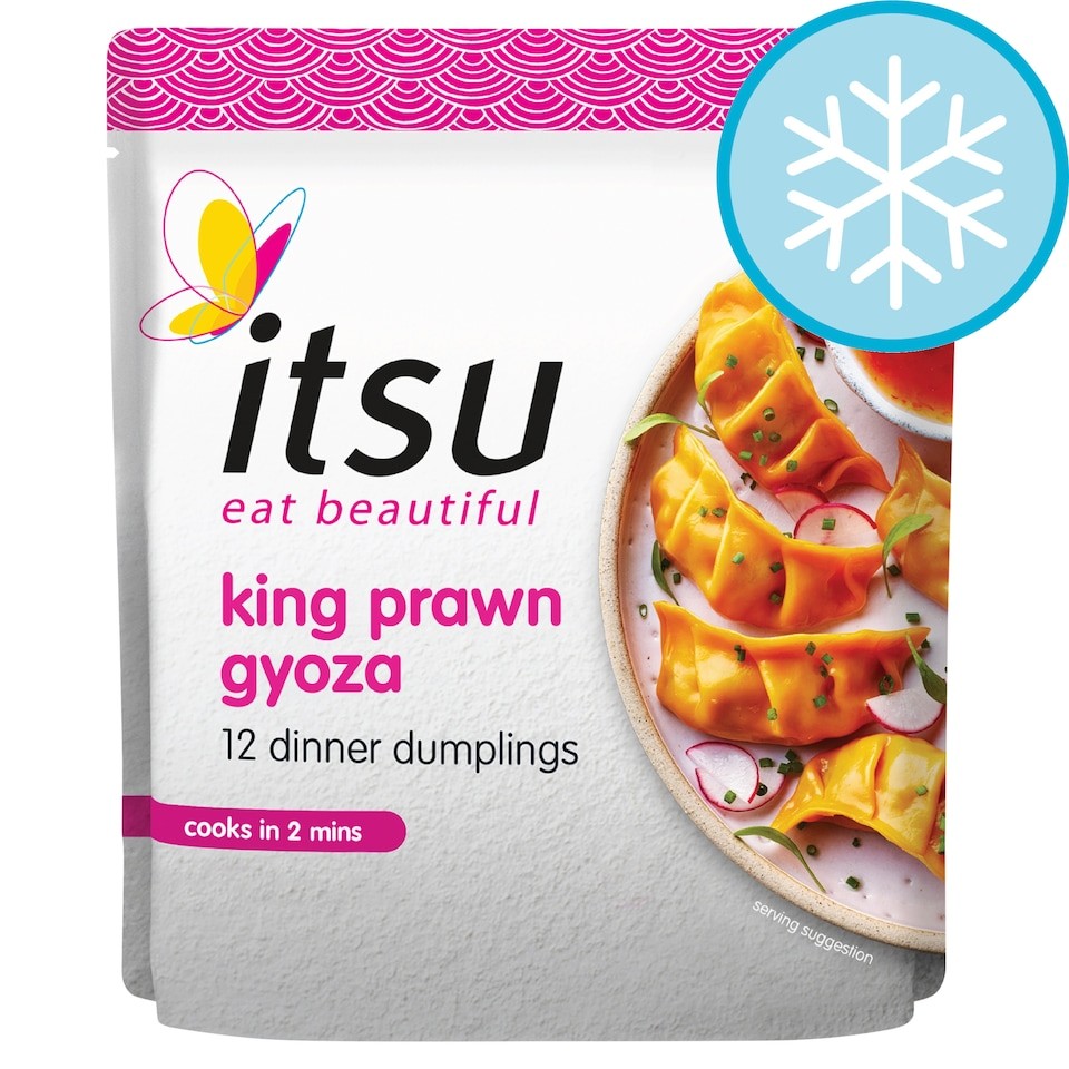 itsu 12 king prawn gyoza dinner dumplings 234g