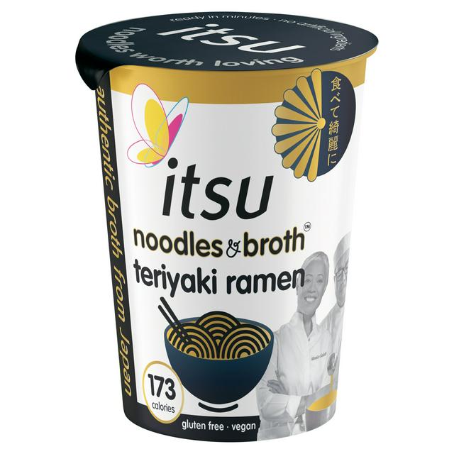 itsu 65g Instant Noodles & Broth Teriyaki Ramen