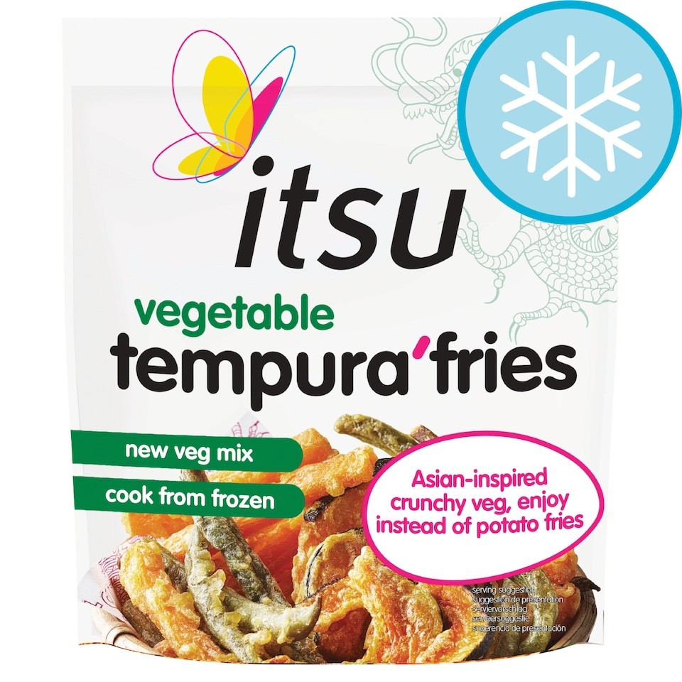 itsu vegetable tempura fries 350g