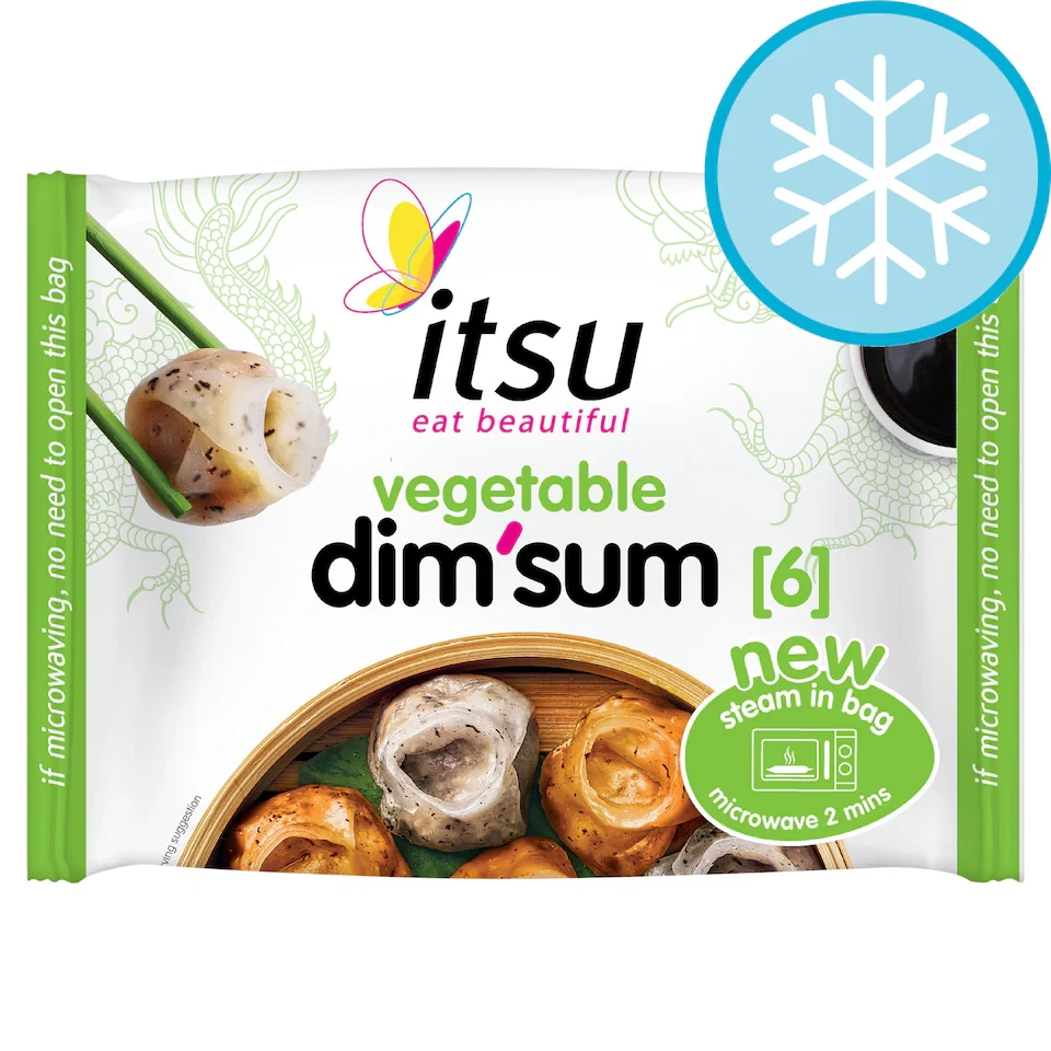 itsu vegetable dim sum 168g